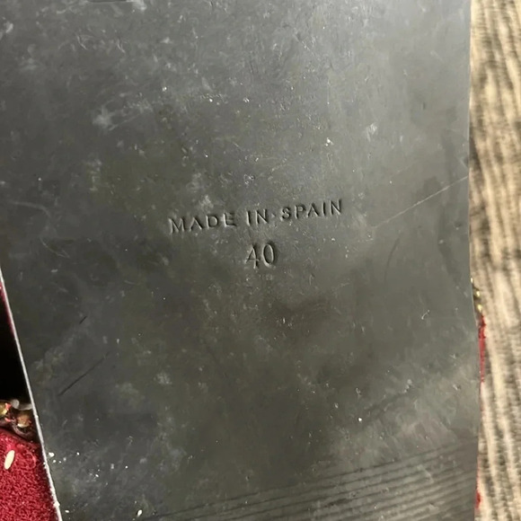 Sundance red sandals - Picture 5 of 5